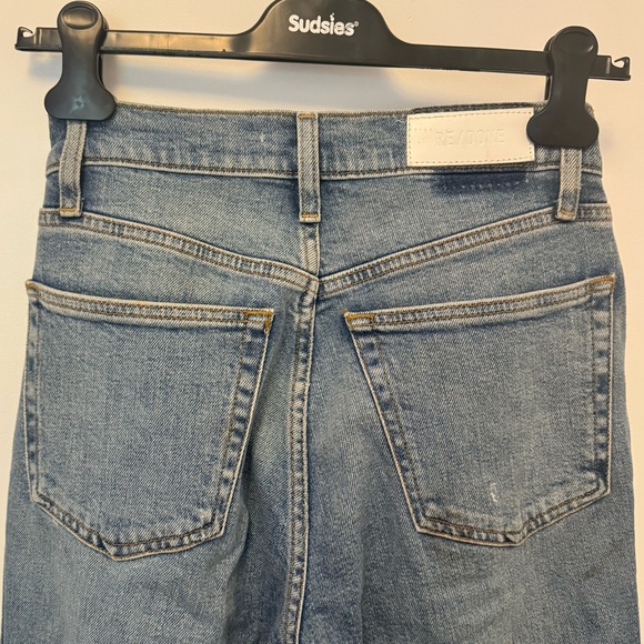 Re/Done Blue Distressed Women's Jeans - Picture 14 of 16
